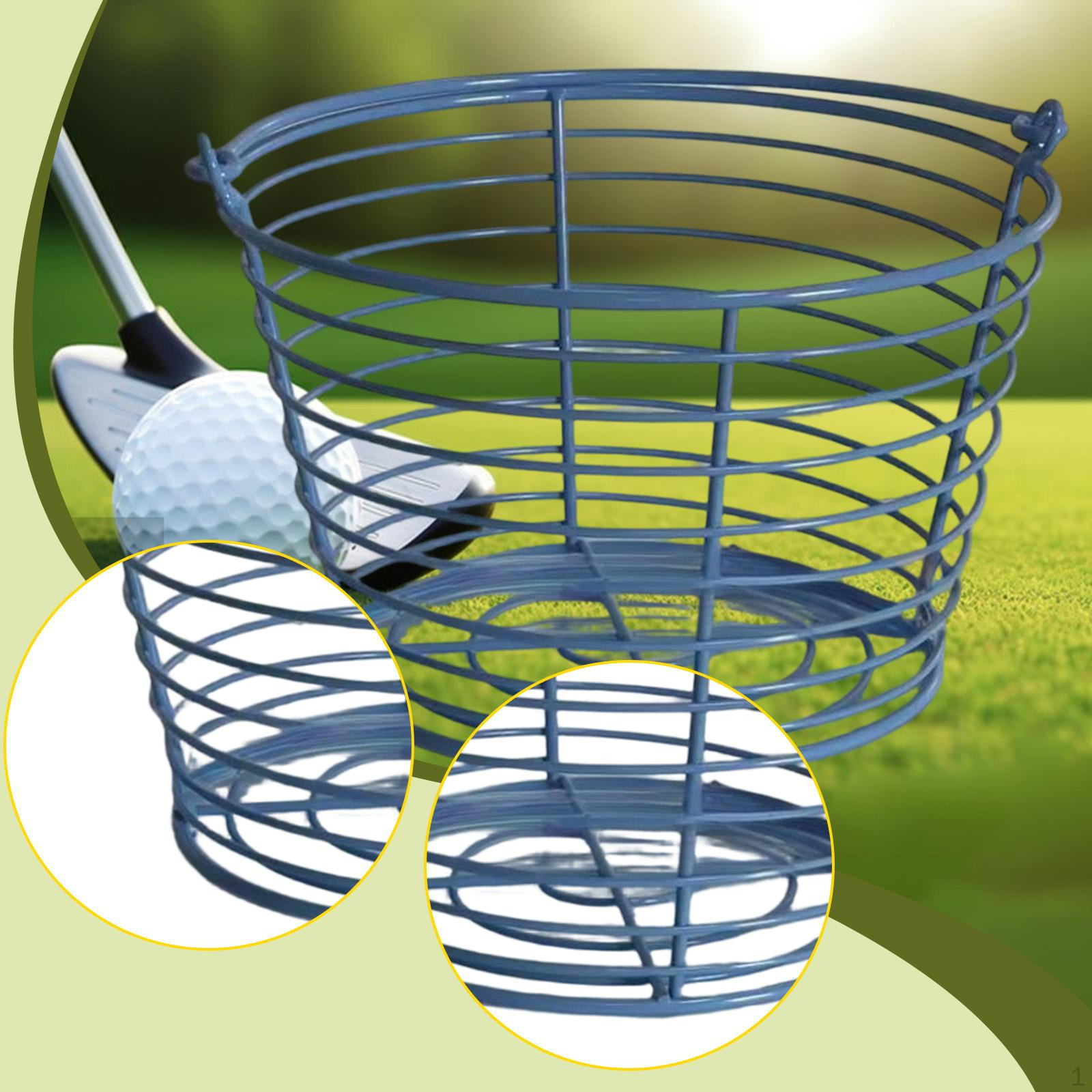 Metal Wire Golf Ball Basket Container for Driving Ranges Accessories