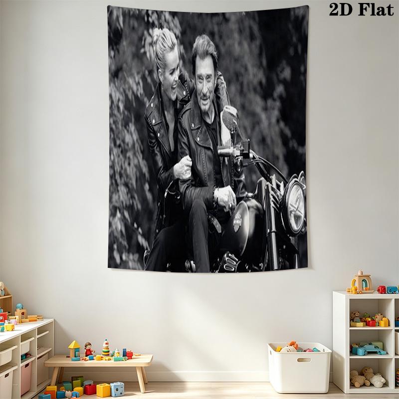 Ride Wild Style Tapestry Wallmounted Background Cloth Work Of Art Wall Covering Decoration Background Wall Hanging Cloth