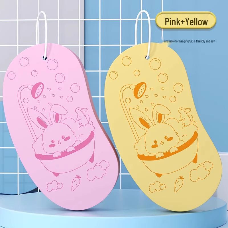 Kinder- & Damen Peelinghandtuch - Schmerzloser Entferner abgestorbener Haut zum Baden & Rückenwaschen