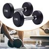 2 Pieces Round Dumbbell Exercise Fitness Women Hand Weights for Strength Training Stainless