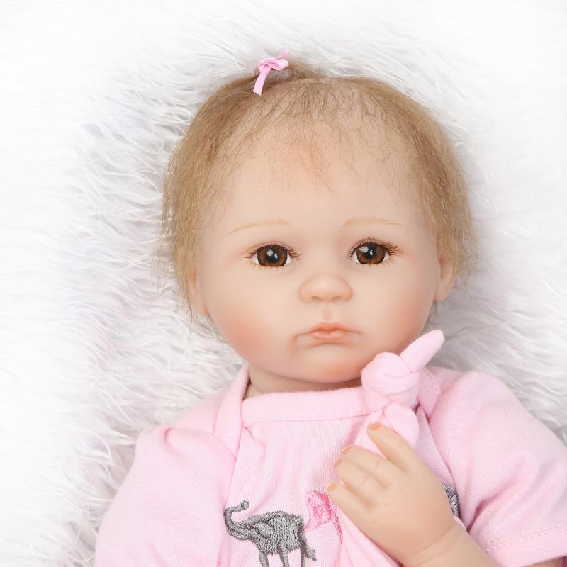 

Pinky Reborn 16 дюймов 42 см кукла Reborn Baby Doll выглядит как настоящая кукла Bebe Girl Dolls Дети подарок на день рождения Рождество 16Inch