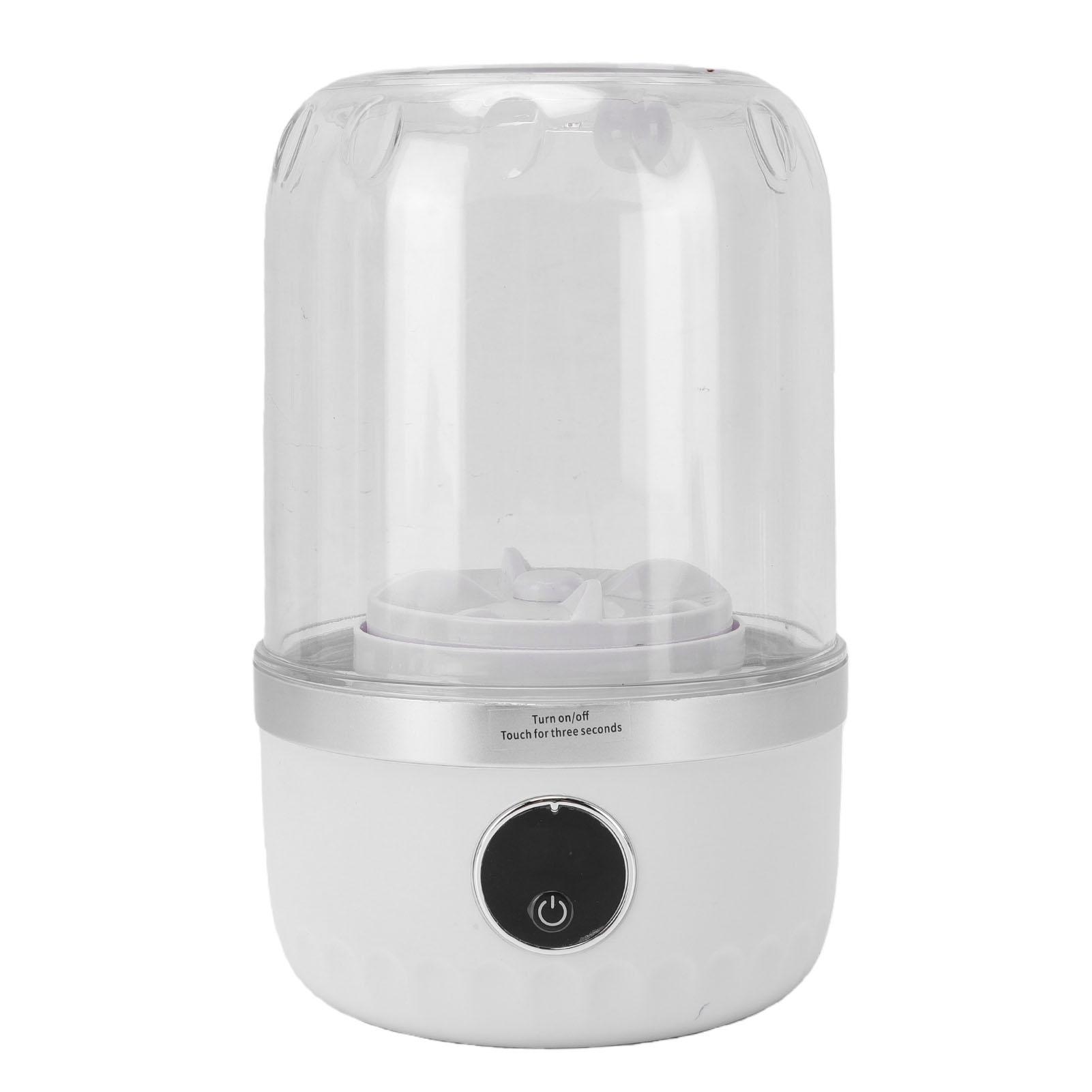 

Mini Portable Washing Machine Single Cup Underwear Makeup Brush Cleaner Washer Machine For Hotel Apartment Dorm White
