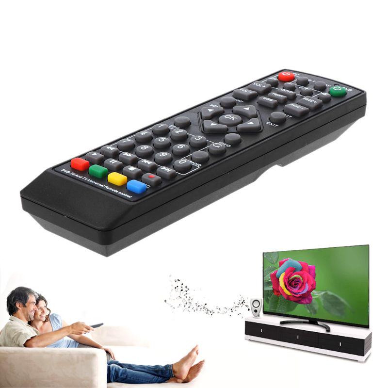 Black Universal Wireless Remote Control Controller Replacement for DVB-T2 Smart Television STB HDTV Smart Set Top TV Box