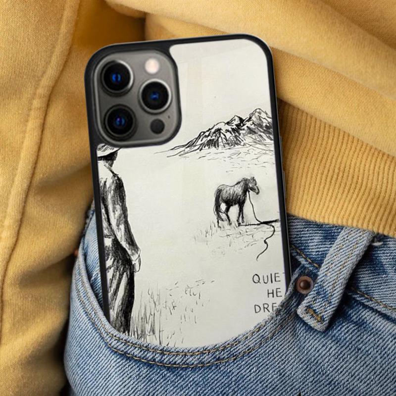 Zach Bryan Quiet Soft Phone Case for iPhone 17 Air 16e Pro max 15 Pro 13 14 Plus 11 12 MagSafe Magnetic Coque