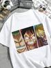Summer 2026 Y2k One Piece Anime Graphic T Shirt Unisex Women Short Sleeve Tee Streetwear Parentchild Clothing Casual Tops Unisex