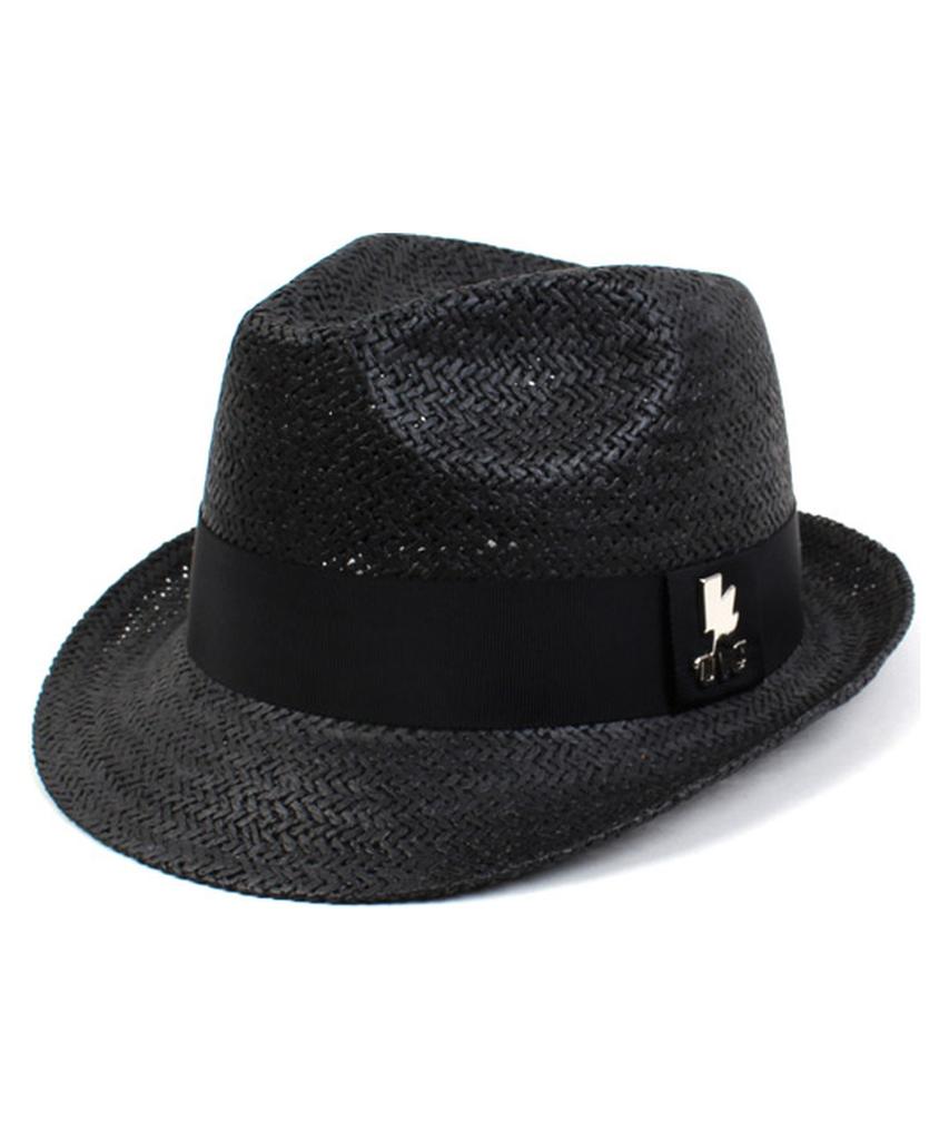 Yunibeosyeolkemiseuteuli Bu Summer Black Short Fedora