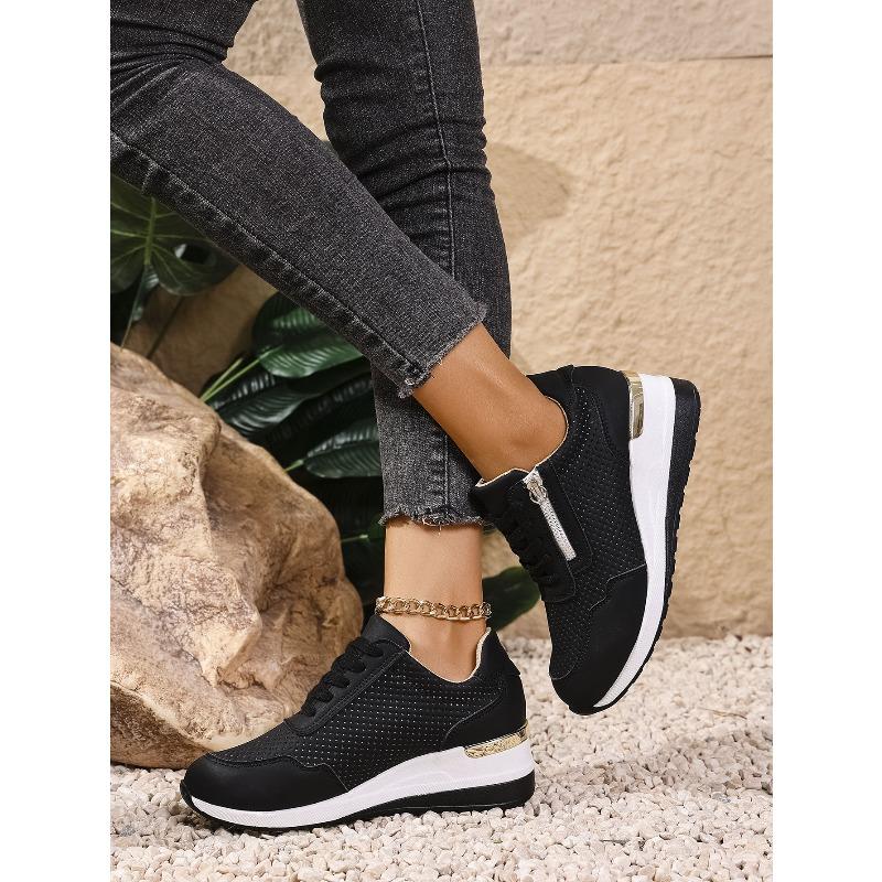Women's New Fashionable Slouchy-Heel Thick-Sole Sneakers - Seasonal Mix-and-Match Style