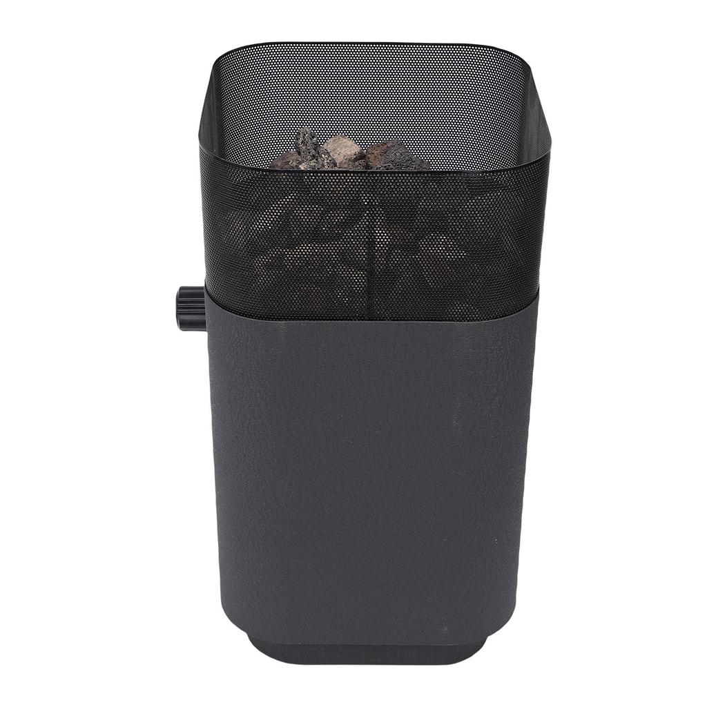 Outdoor Gas Fire Pit with Lava Rocks Adjustable Flame Portable Tabletop Fire Pit for Camping Patio Garden Yard Matte