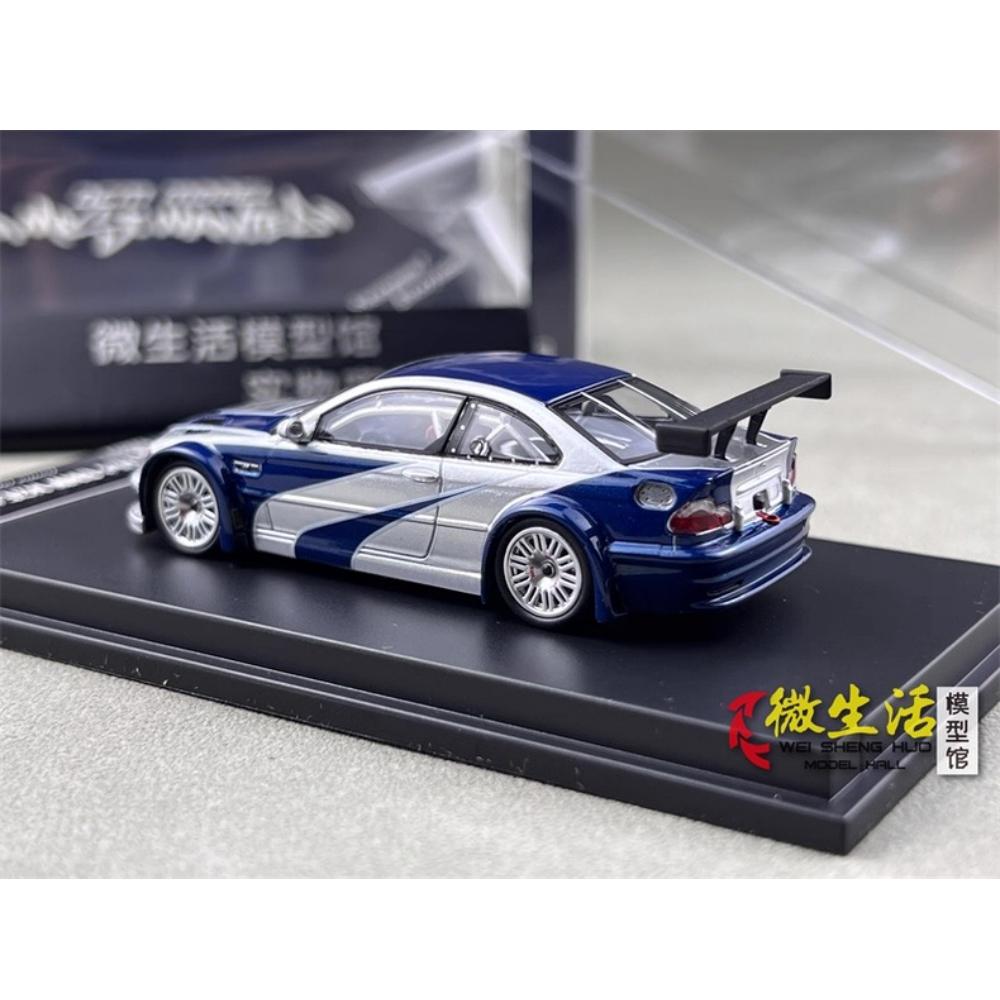 DCM 1:64 M3 E46 GTR Diecast Modellauto