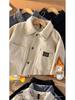 Men's Winter Retro Corduroy Jacket - Plus Velvet, Thick, Loose, Versatile Shirt