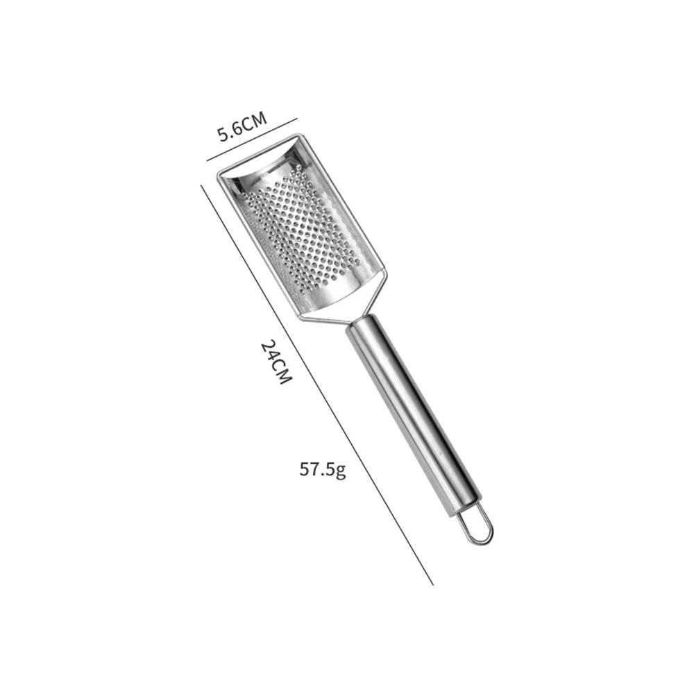 Handhållen Ostrivare i Rostfritt Stål Multifunktionell Kök Matrivare för Choklad Smör Frukt Grönsak Köksartiklar
