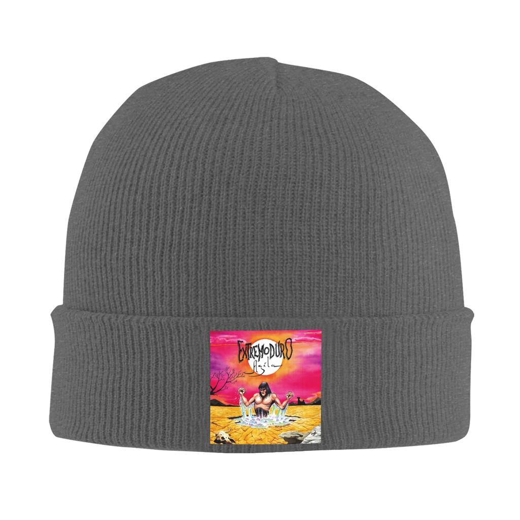 Extremoduro Agila album 1996 Knitting Hat Vintage Caps Adult Outdoor Beanie Hats Autumn Printed Thermal Elastic Bonnet Hats