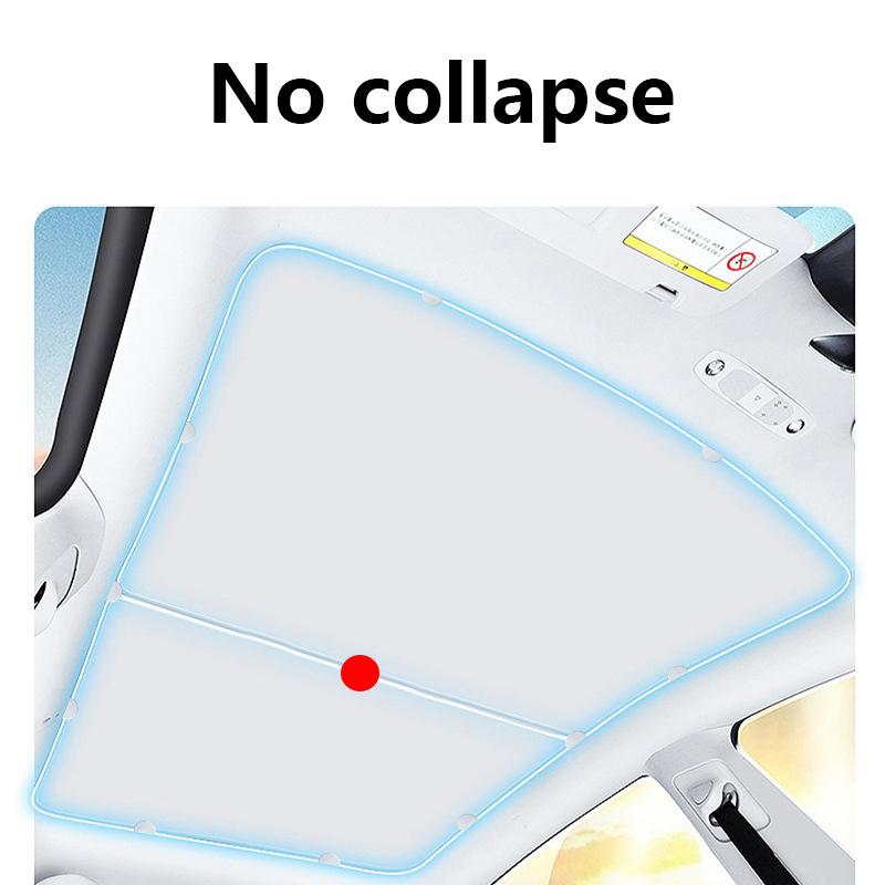 For Tesla Model Y Juniper 2026 Roof Sunshade Clips Skylight Split Shade Windows Sunshades Sun Block Clip Model S X 3 2025 2024