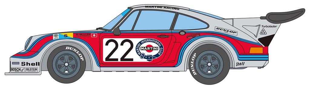 Italeri Scale Porsche 911 Carrera RSR Turbo Plastic Model Kit with Japanese Instructions 1/24 (IT3625)