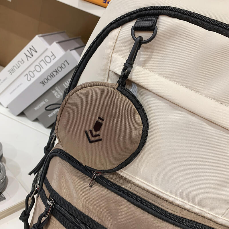 Junior High School Schoolbag Women Large Capacity Backpack Men Color Block Backpack