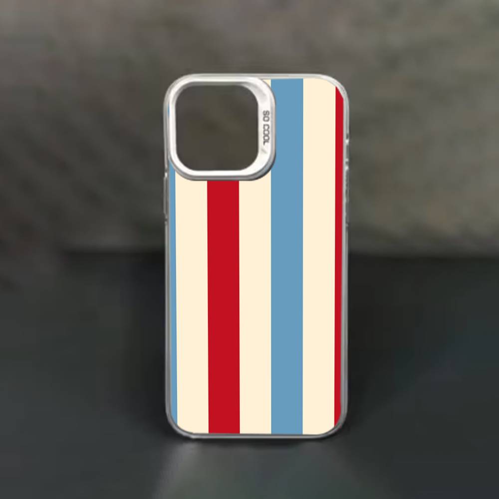 

Colorful Striped Minimalist INS Couple phone Case for iPhone 17 11 12 Pro Max Plus Mini Air SE 16e 14 15 16 13 Soft Shell iPhone16PROMAX