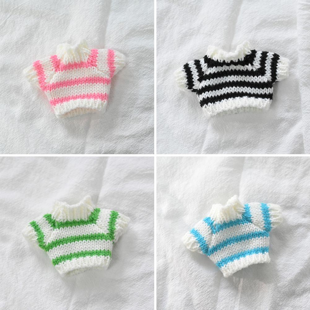 For 14CM Cotton Doll Rompers Cartoon Heart Plush Doll Replacement Outfit Playing House Accessories Mini Clothes Master Dog