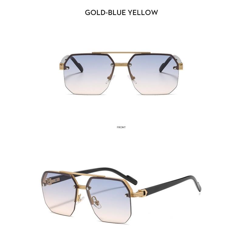 Women's Sunglasses, Double-beam Square Men's and Women's Outdoor Sunglasses.