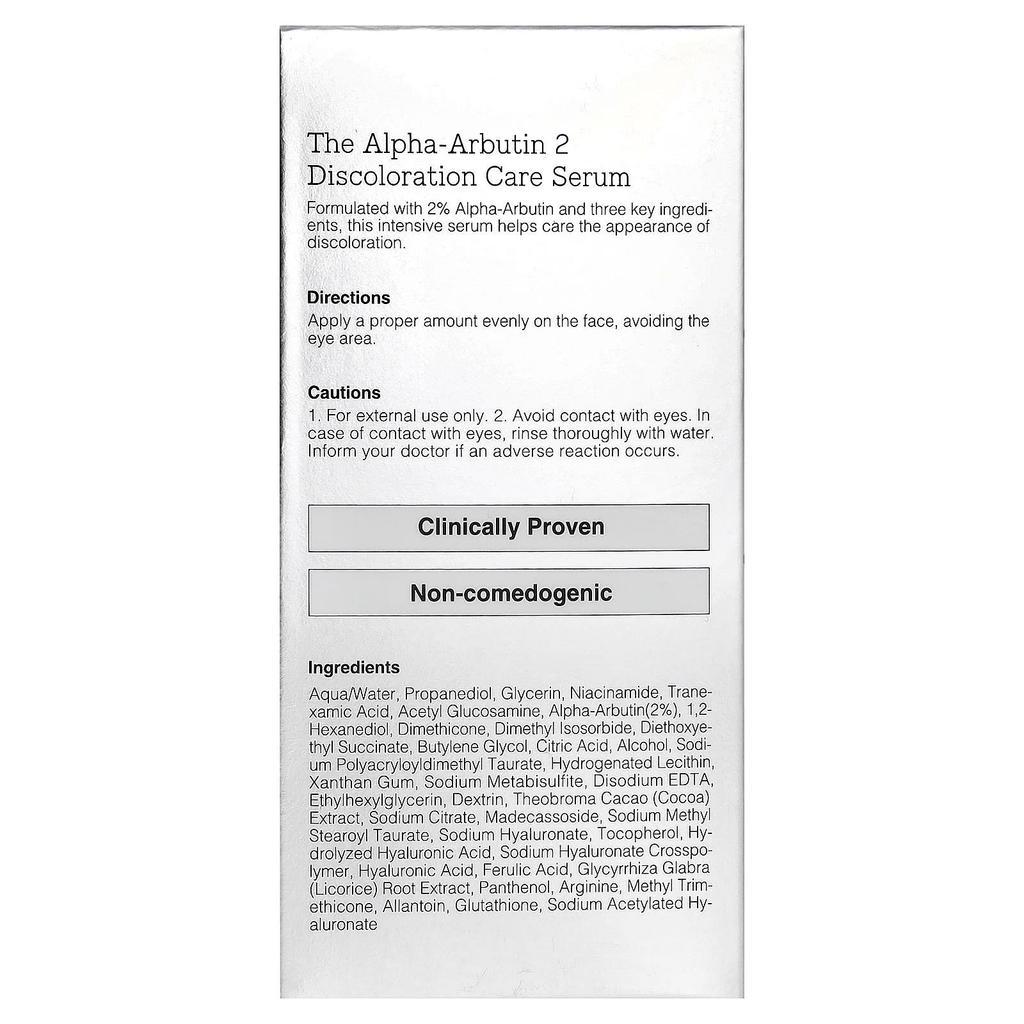 COSRX Alpha-Arbutin2 Discoloration Care Serum, 50ml (1.69 Fl Oz)