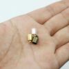 50 pz/lotto End Tip Cap Misura Per 3 4 5 6 7 8 9 10mm Nappa Cavo di Cuoio End Crimp Cap perline Tappi Per Gioielli FAI DA TE Che Effettuano Forniture