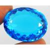 Certified 302 Ct Blue Topaz Brazilian Natural Oval Cut Loose Gemstone