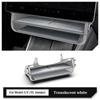 For Tesla Model 3/Y/YL Juniper 2026 Center Console Hidden Storage Tray Double-layer Organizer Box Under Screen Interior Storage
