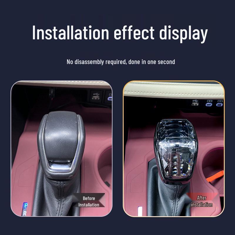 Honda Camry Crystal Gear Shift Knob for Interior Modification