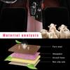Sheepskin Car Seat Cushion, Comfortable Soft Fur Wool Auto Front Seat Cover, Vehicle Seat Protector Pad For Warm Winter Office Chair, Universal Decor
