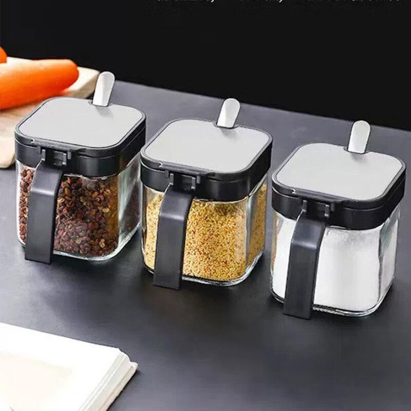 Chef's Plan Glass Spice & Seasoning Storage Sets