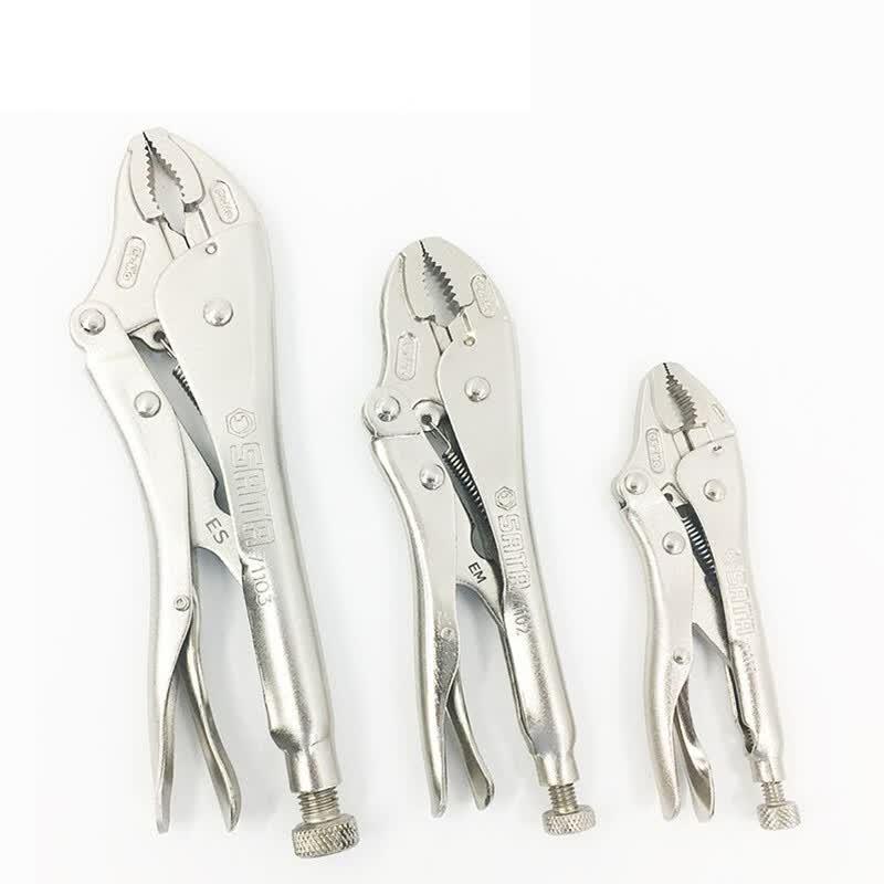 SATA 7-inch Round Jaw Locking Pliers with Cutter