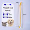 Disposable Pet Toothbrush for Dogs & Cats - Individually Wrapped for Oral Cleaning