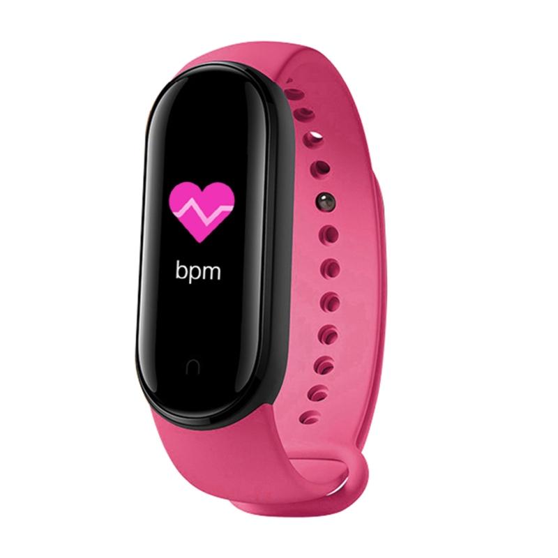 M5 Sport Fitness Smartband Pulsera inteligente Presión arterial Monitor de  corazón Banda de frecuencia comprar a buen precio — entrega gratuita,  reseñas reales con fotos — Joom