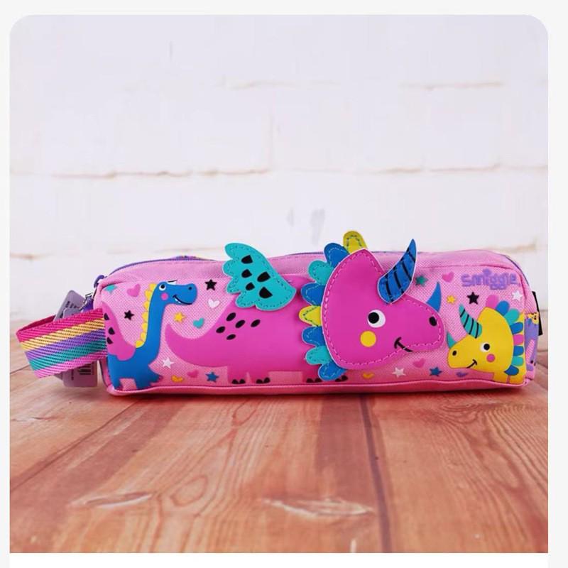 Smiggle Australia Large Cartoon Pencil Case for Primary & Secondary Students