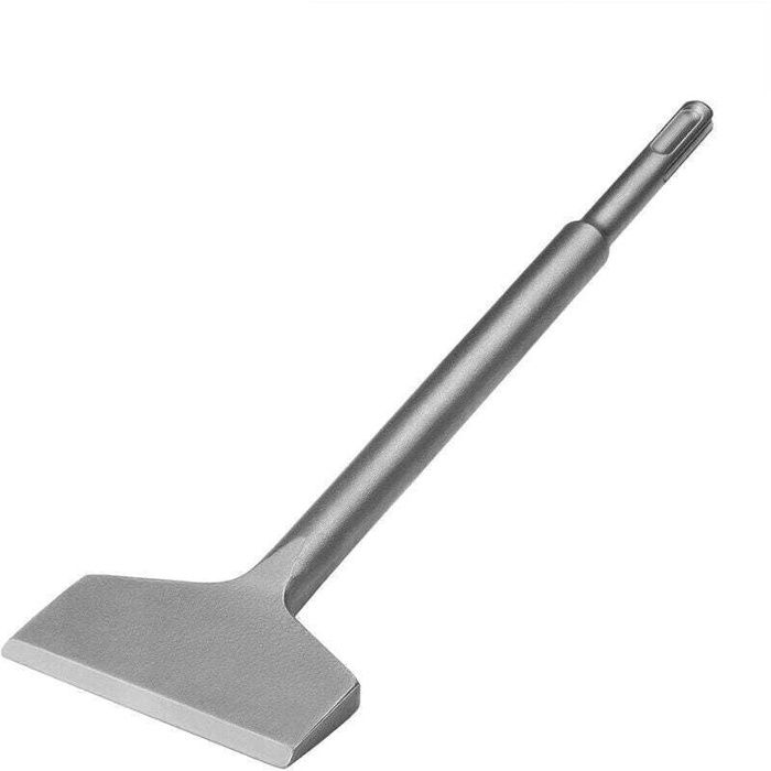 Burin SDS-Plus coudé 250 x 75 mm pour carrelage – acier trempé AIMOONSA