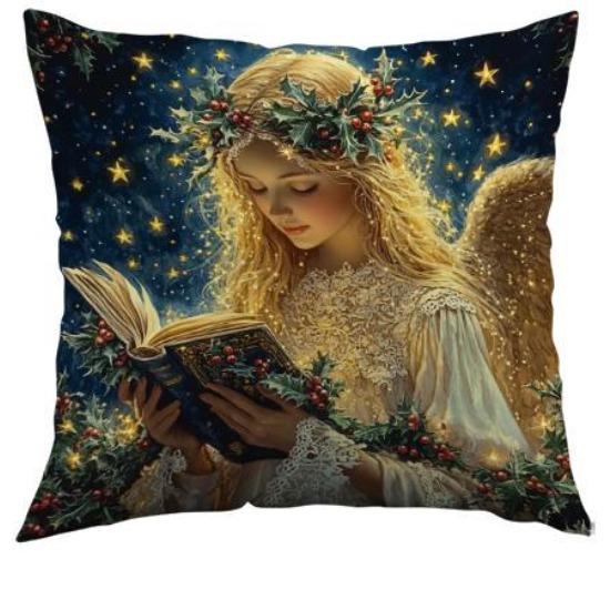 

Рождественская наволочка для дома, дивана, для создания атмосферы, наволочка с принтом, рождественская наволочка, новый стиль 45*45cm