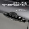 HIMARKLIF Exterior Door Handle Door Handle Covers Tape Piano Black Mirror Finish with Smart Full Cover Compatible with Toyota Prius 50 New Yaris 210