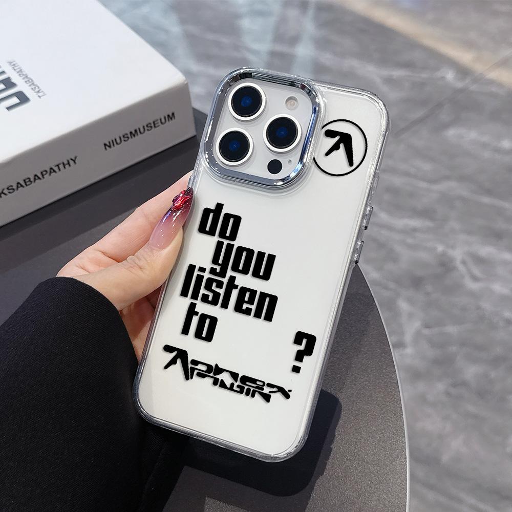 

Чехол для телефона Aphex Twin для iPhone 17 16e 16 15 14 13 12 11 mini Pro Max X XR XSMAX 8 7 Air Plus Прозрачный мягкий чехол iPhone 7 Plus