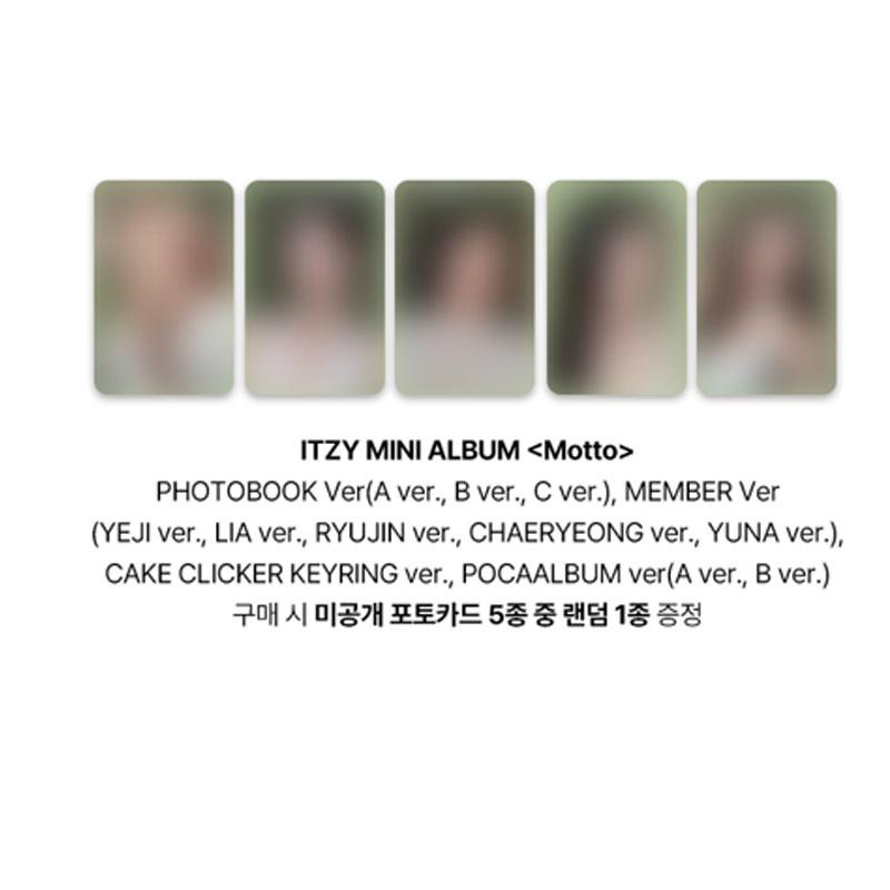 [Pre-order] ITZY - [Motto] MEMBER Ver. (Online Benefit)