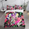 Fashion Game Splatoon Bedding Sets Comforter Duvet Cover Pillow Case 2-3 Pieces Sets Single Double Large Size Bedroom Decoration