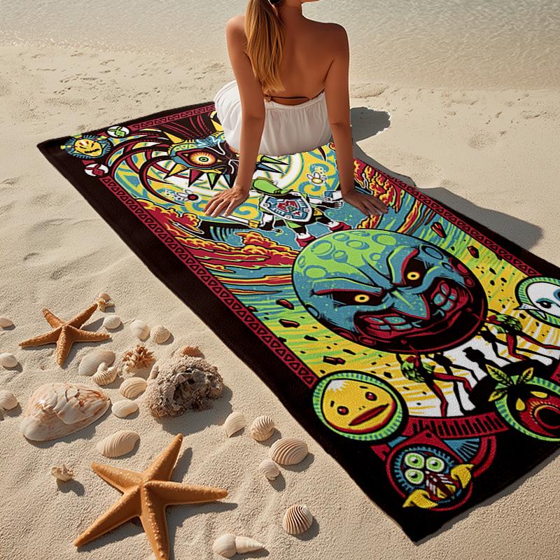 Owl's Wisdom: A Hero's Journey Beach Towel, Super Soft Microfiber, Gift for Her/Him, Birthday, for Pool, Beach, Travel, Home Decor Fan gifts