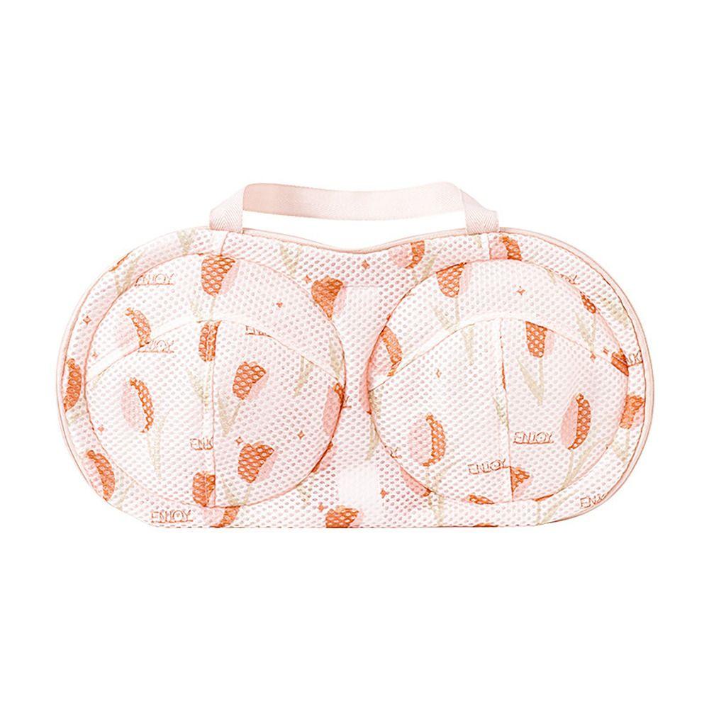 

Сумка для белья с антидеформационным бюстгальтером, антизакручивающаяся дышащая сетчатая сумка с ручкой, чехол для машинной стирки бюстгальтера-тюльпана для путешествий домой