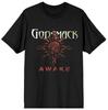Godsmack Awake 25th Anniversary TShirt Rock Band Graphic Tee Unisex Unisex T-Shirt