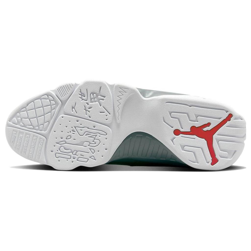 Air Jordan 9 Retro Fire Red Men Sneakers Grey White Cool-Grey CT8019-162