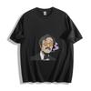 T-shirt Genshin Columbina Trône du Renard - Conception Chaise à Oreilles de Lune et Ruban T-shirt Unisexe