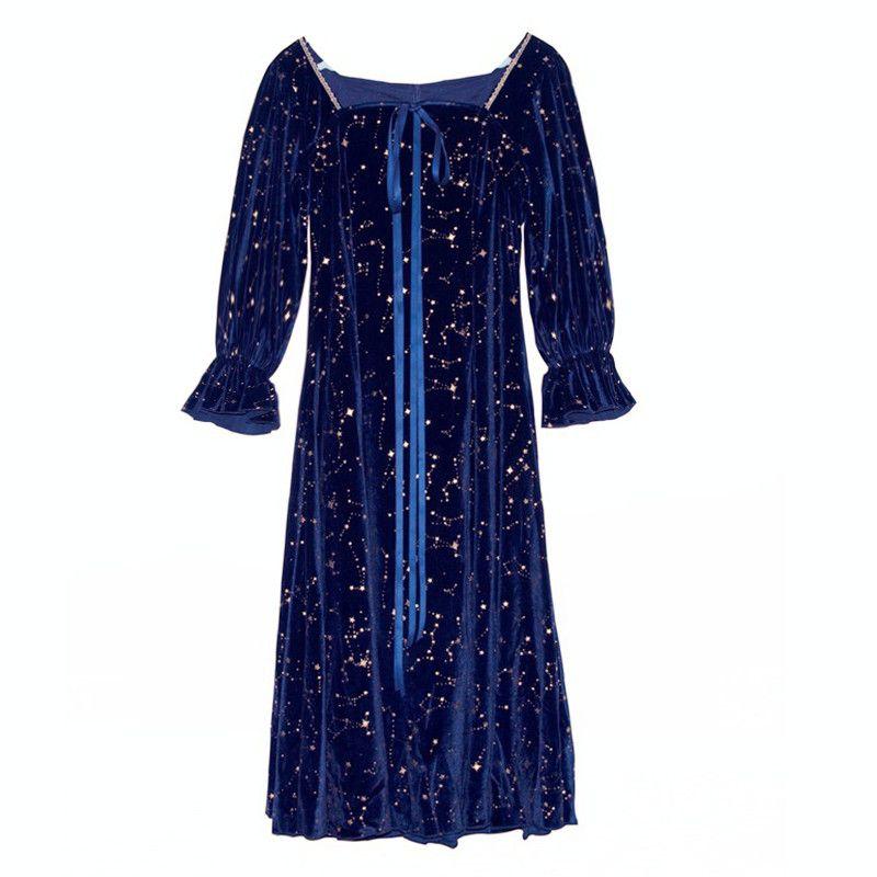 

Amazon Dress Annual Meeting Dress Oversize Women s Clothing Blue L