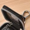 Zipper Coin Purse Leather Car Key Bag Portable Key Holder Organizer Pouch  Men Women