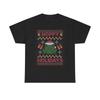 Hoppy Holidays Graphic T Shirt Funny Frog Christmas Unisex Heavy Cotton Tee Unisex T-Shirt
