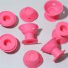 10/20PCS Pink Soft Silicone Magic Hair Care Rollers No Heat Hair Curler DIY Curling Styling Tool for Beautiful Curls