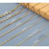 65.61Feet DIY Necklaces Chain 0.25-1mm Jewelry Making Chain for Jewelry Making DIY Necklaces Earring Keichain Pendants