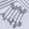 3D Dangle Nail Charms Bowknot Nail Art Charms Zircon Nail Gems Nail Art Rhinestones DIY Manicure Nail Art Decorations